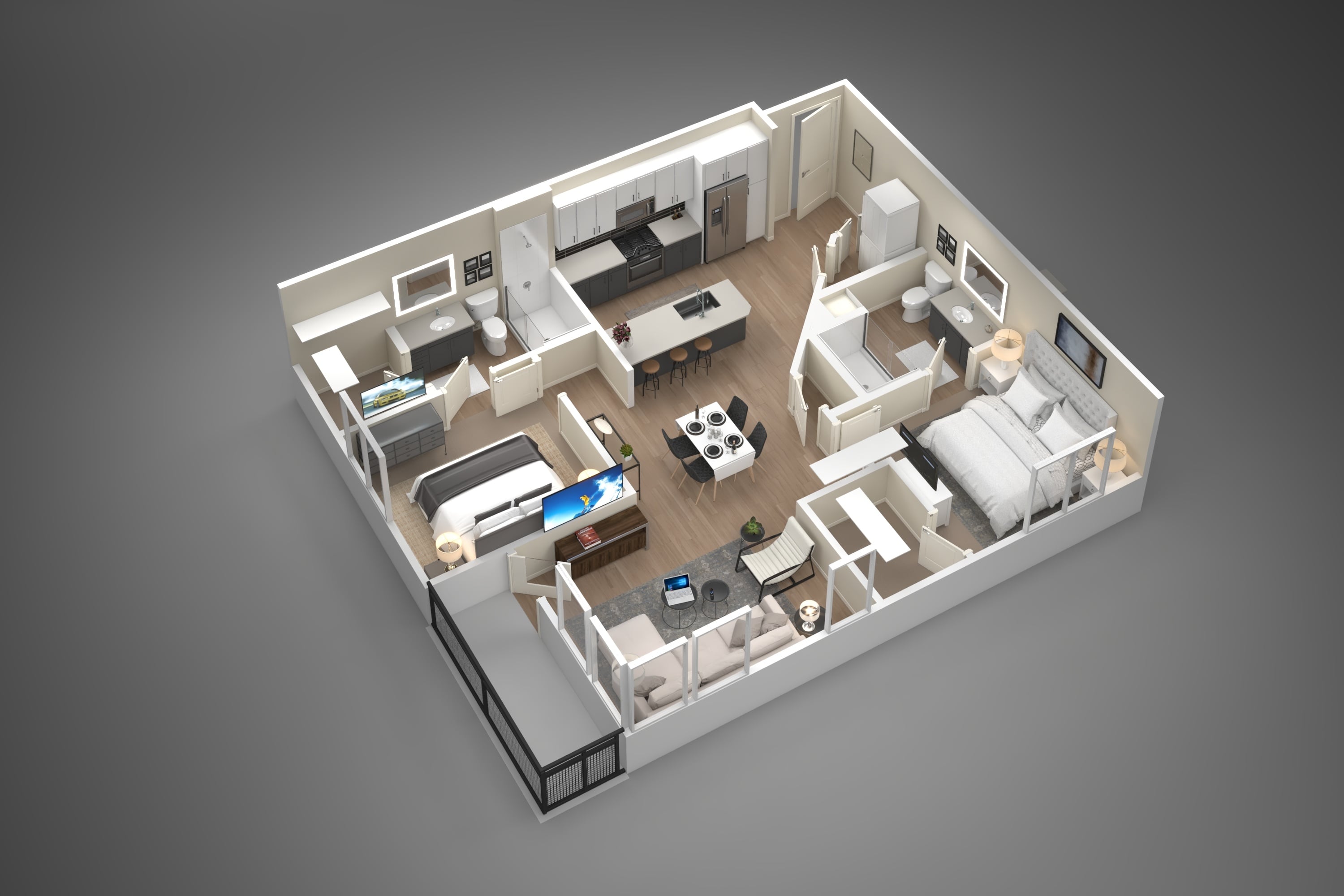 Marshall floor plan