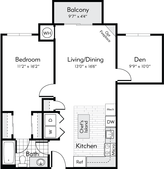 Burlington floor plan