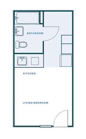 Studio floor plan