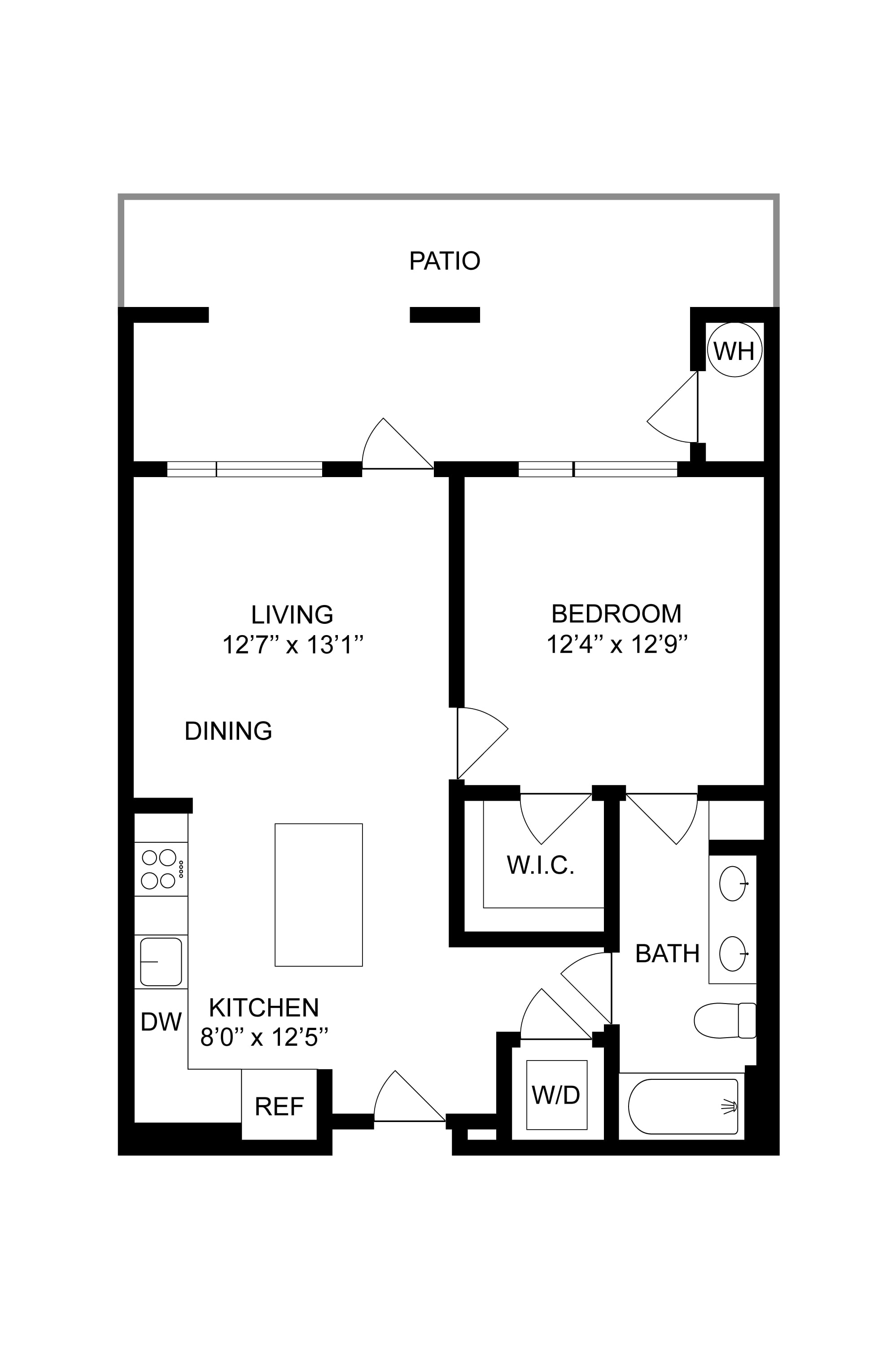 A1 floor plan