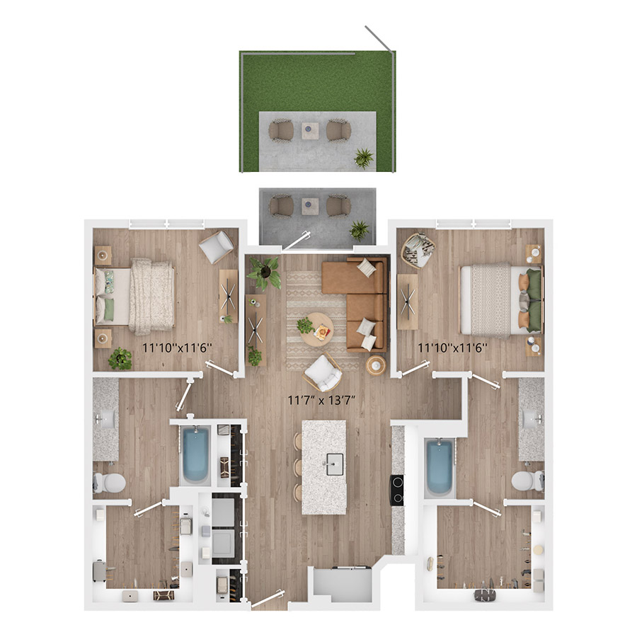 B1 floor plan