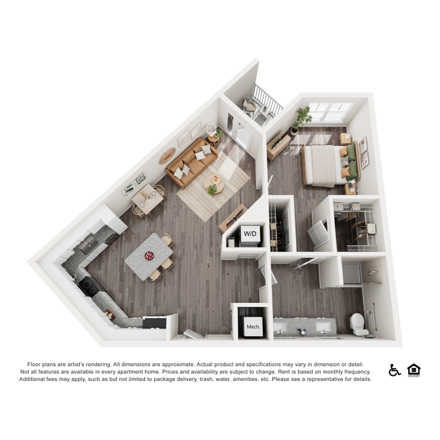 A1 floor plan