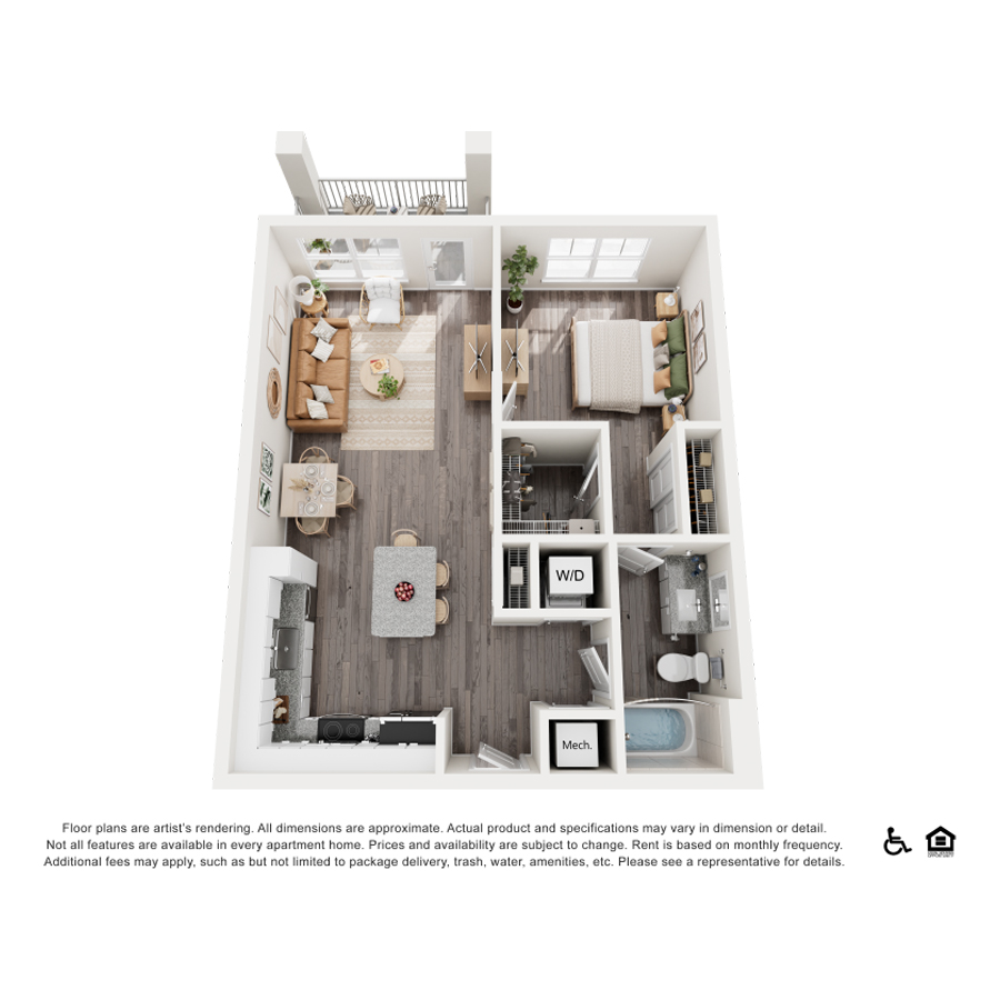 A2 floor plan