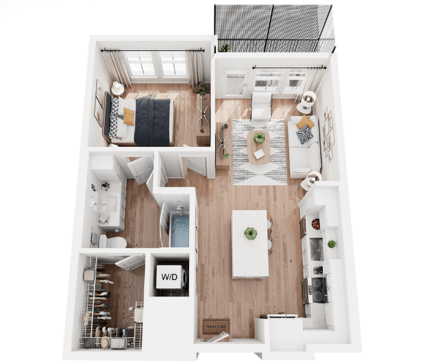 A1 floor plan