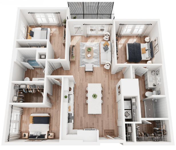C1 floor plan