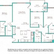 Monstera floor plan