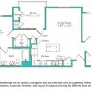 Pomelo floor plan