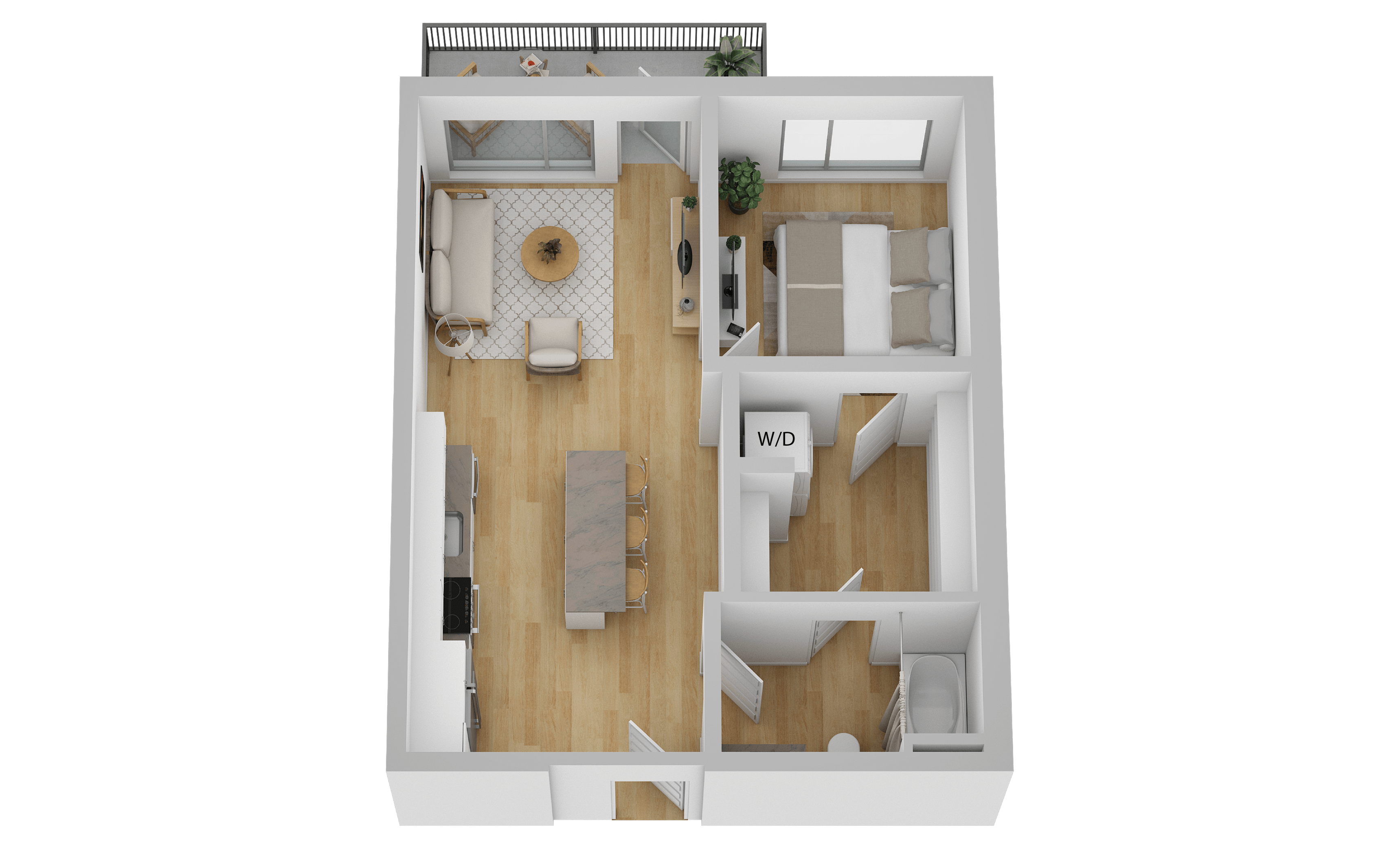 A1 floor plan