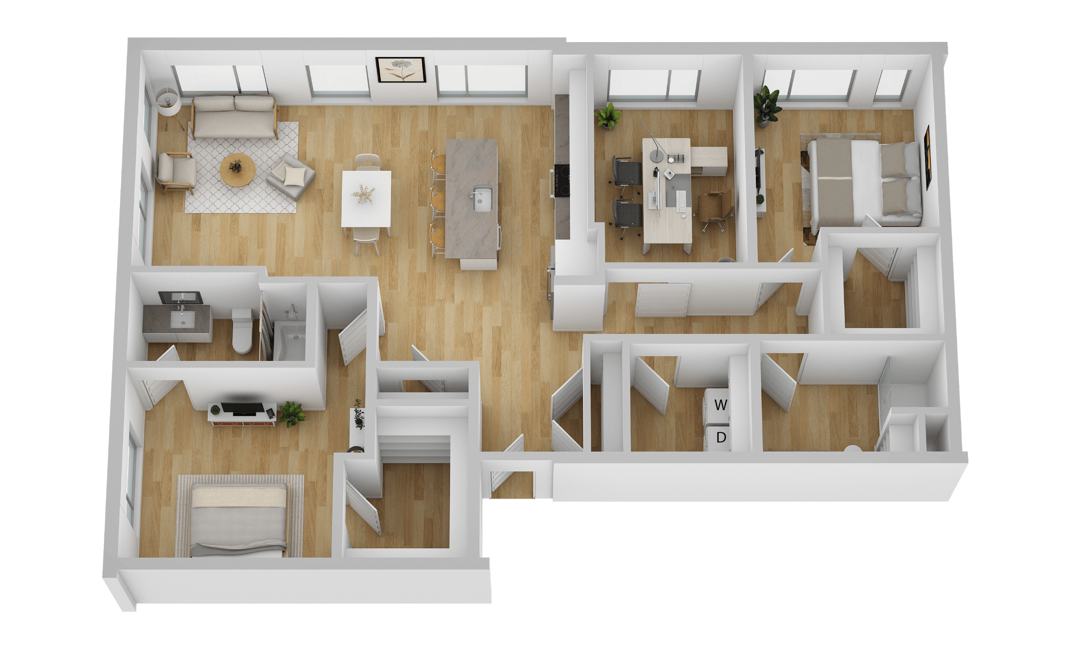 B6 floor plan