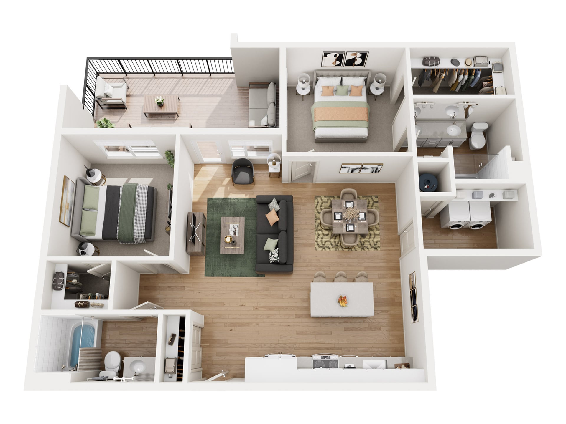 Platte floor plan