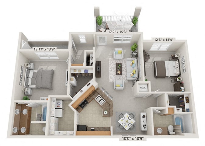 B3 floor plan