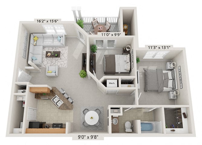 B1 floor plan