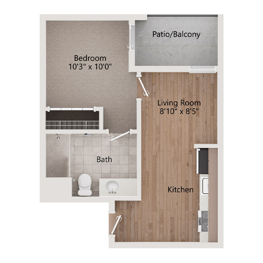 A1 floor plan