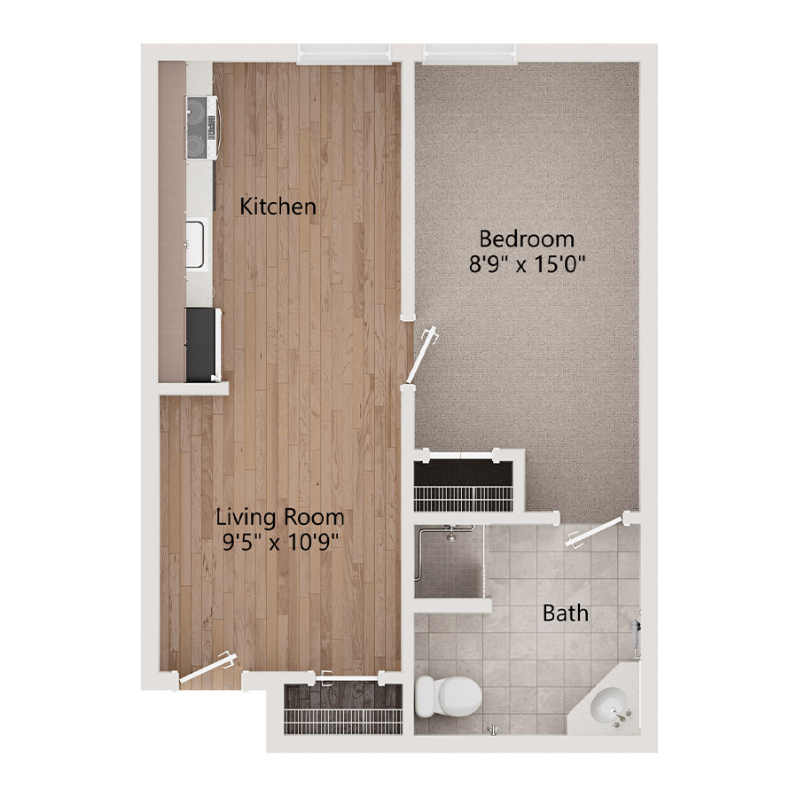 A4 floor plan