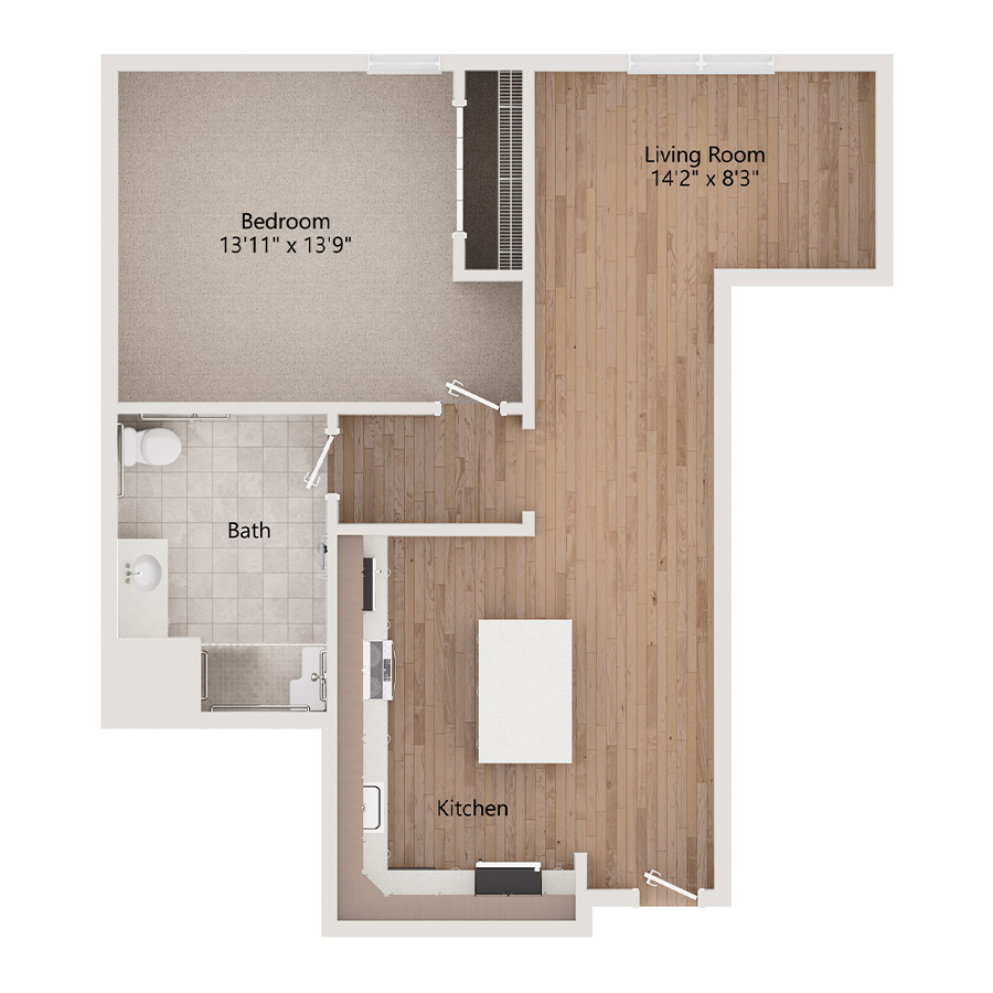 A12 floor plan