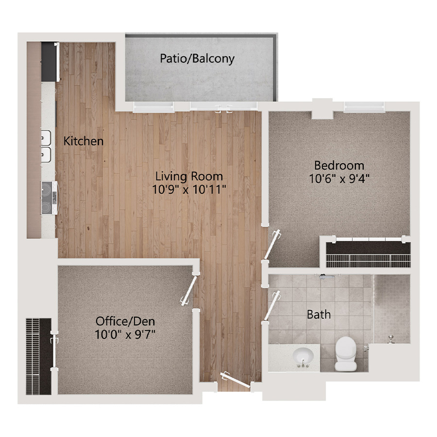 A8 floor plan