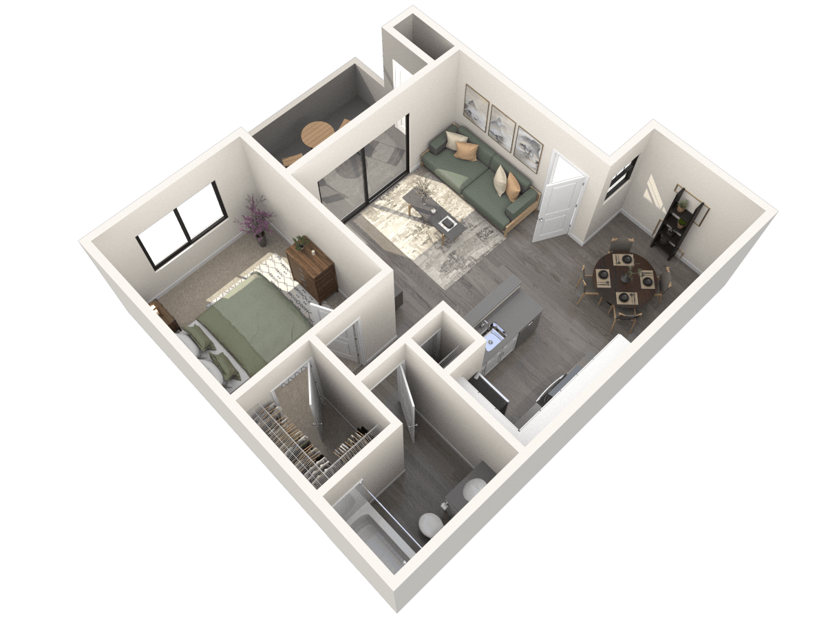 A1 floor plan