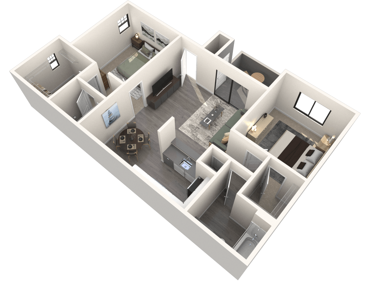 B2 floor plan