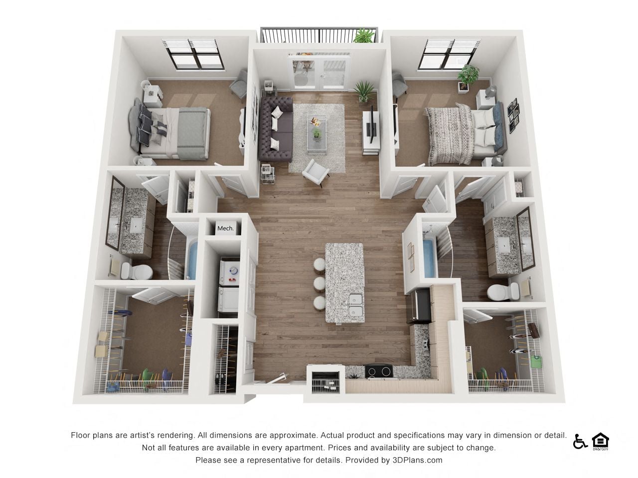 Buttonwood floor plan