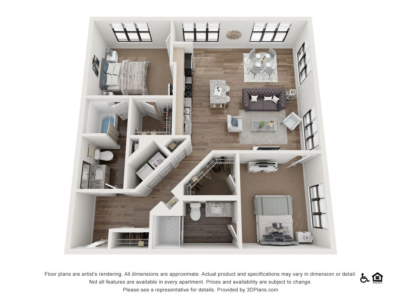 Brookline floor plan