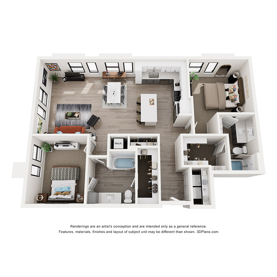 B2 floor plan