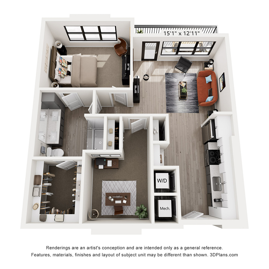 A4 floor plan