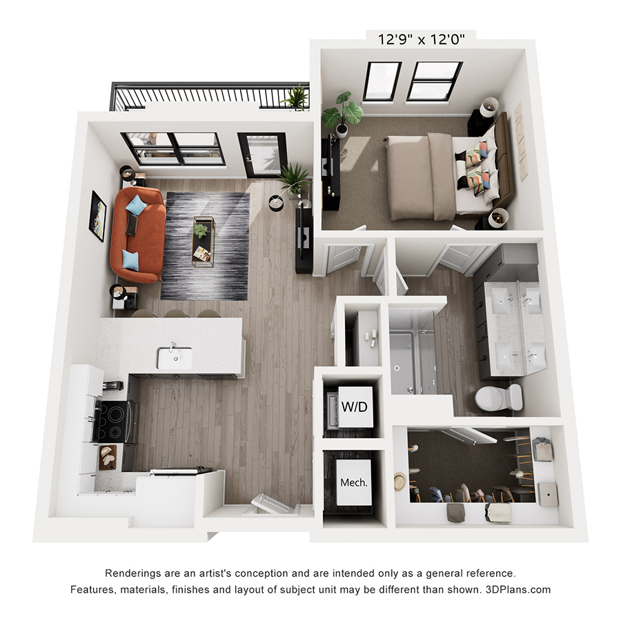 A3LL floor plan