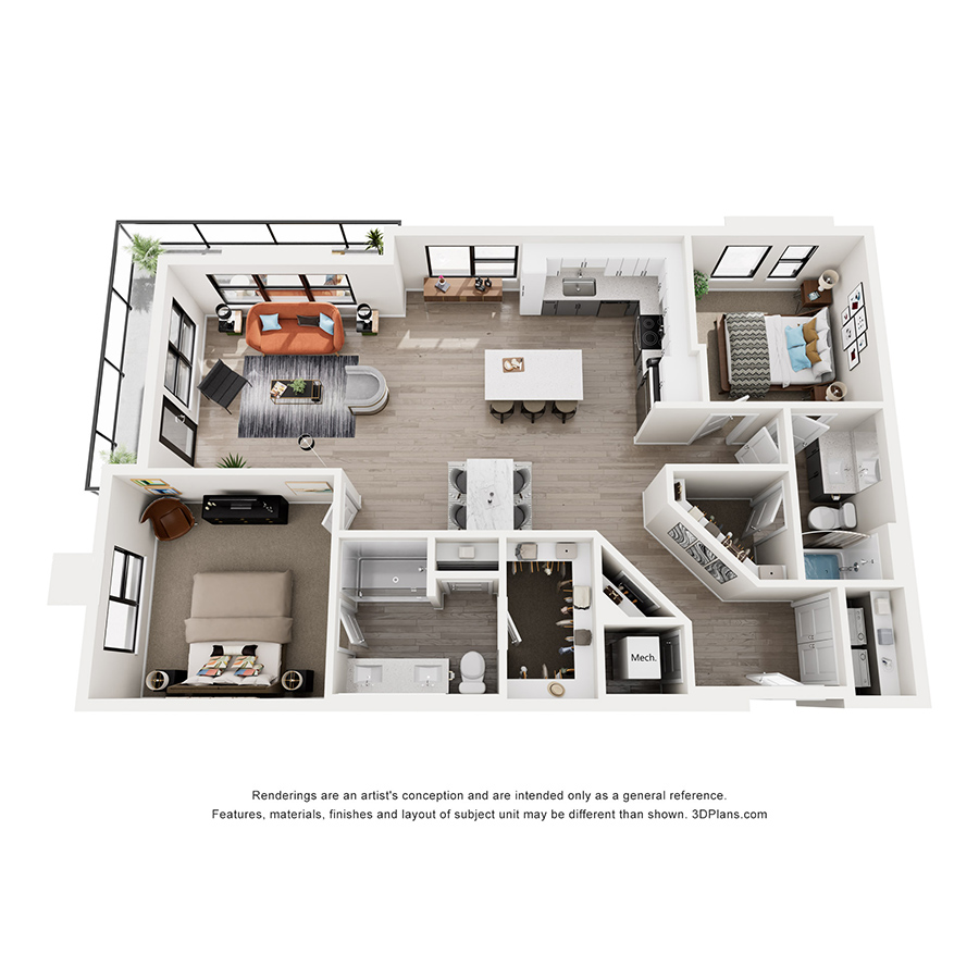 B3 floor plan