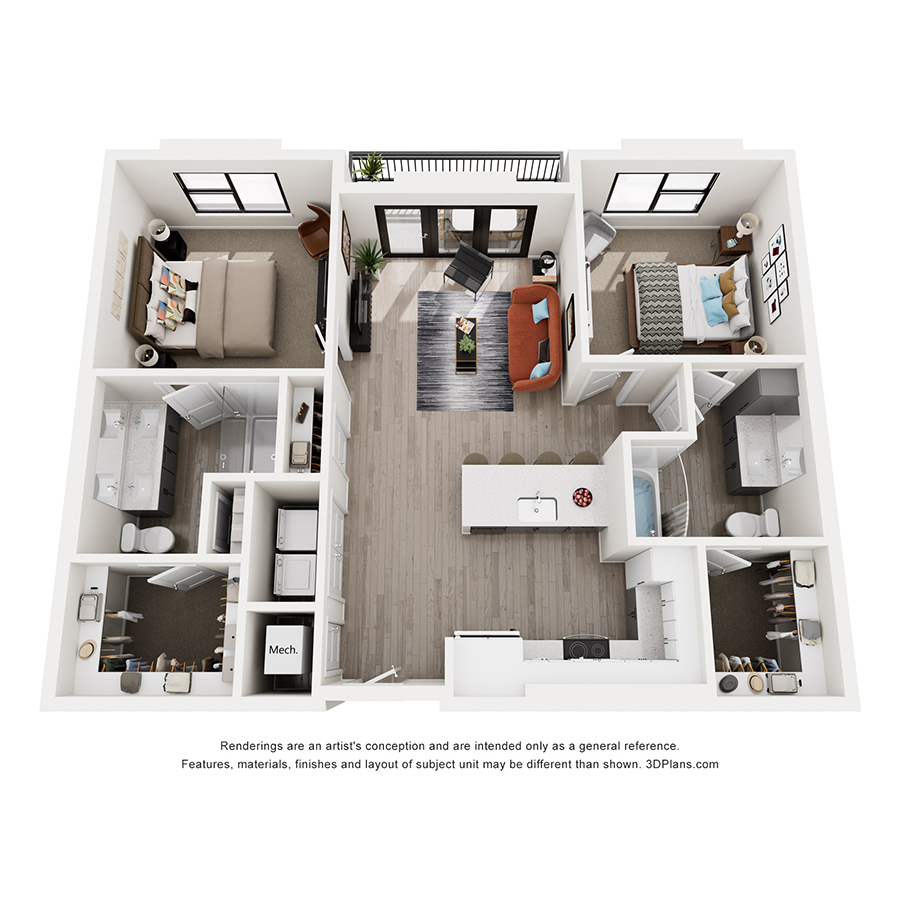 B1LL floor plan