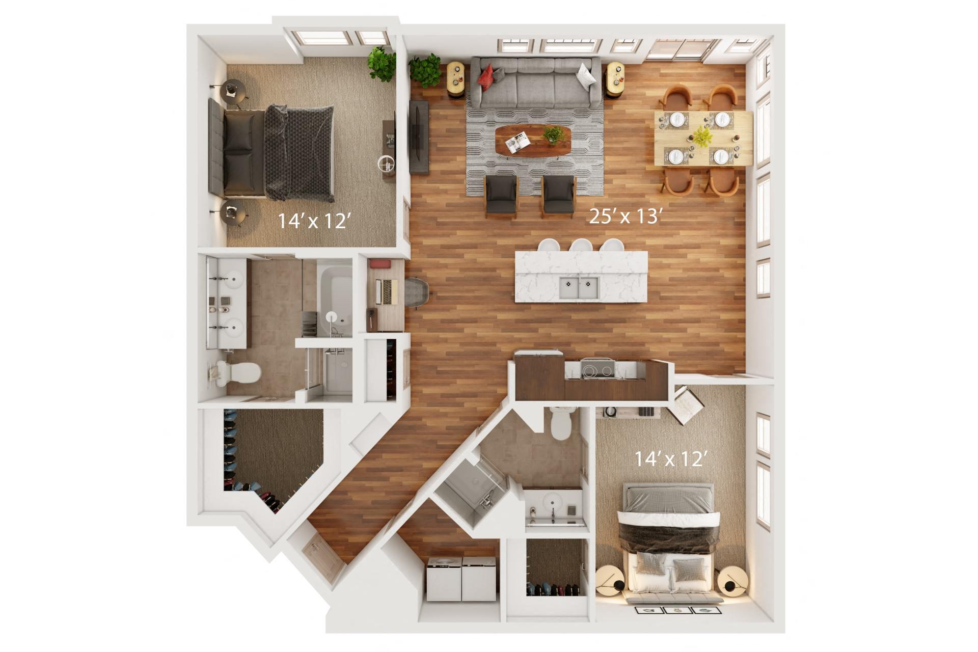 P floor plan