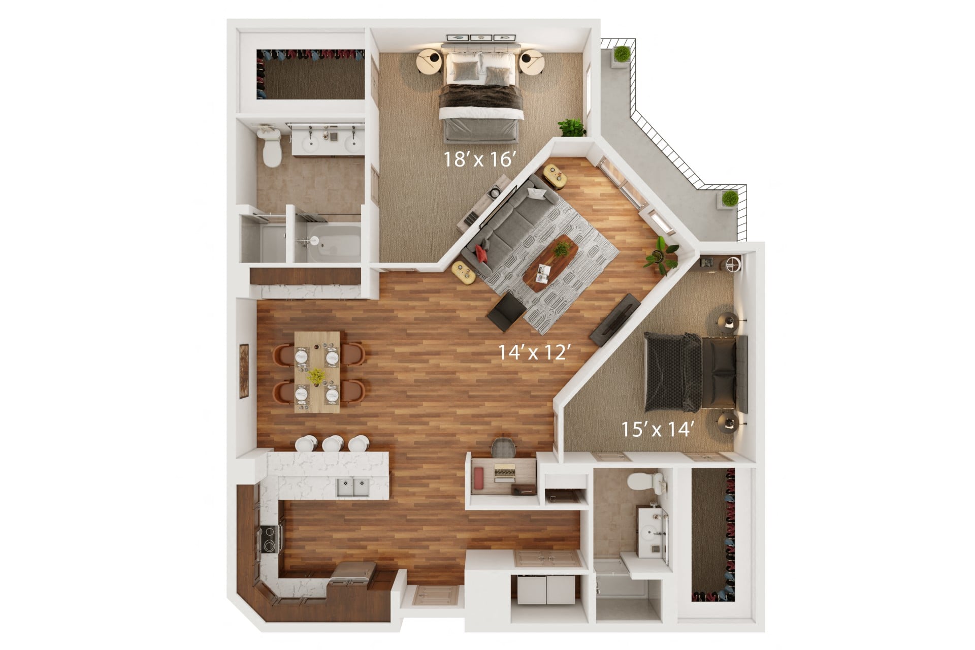 Q floor plan