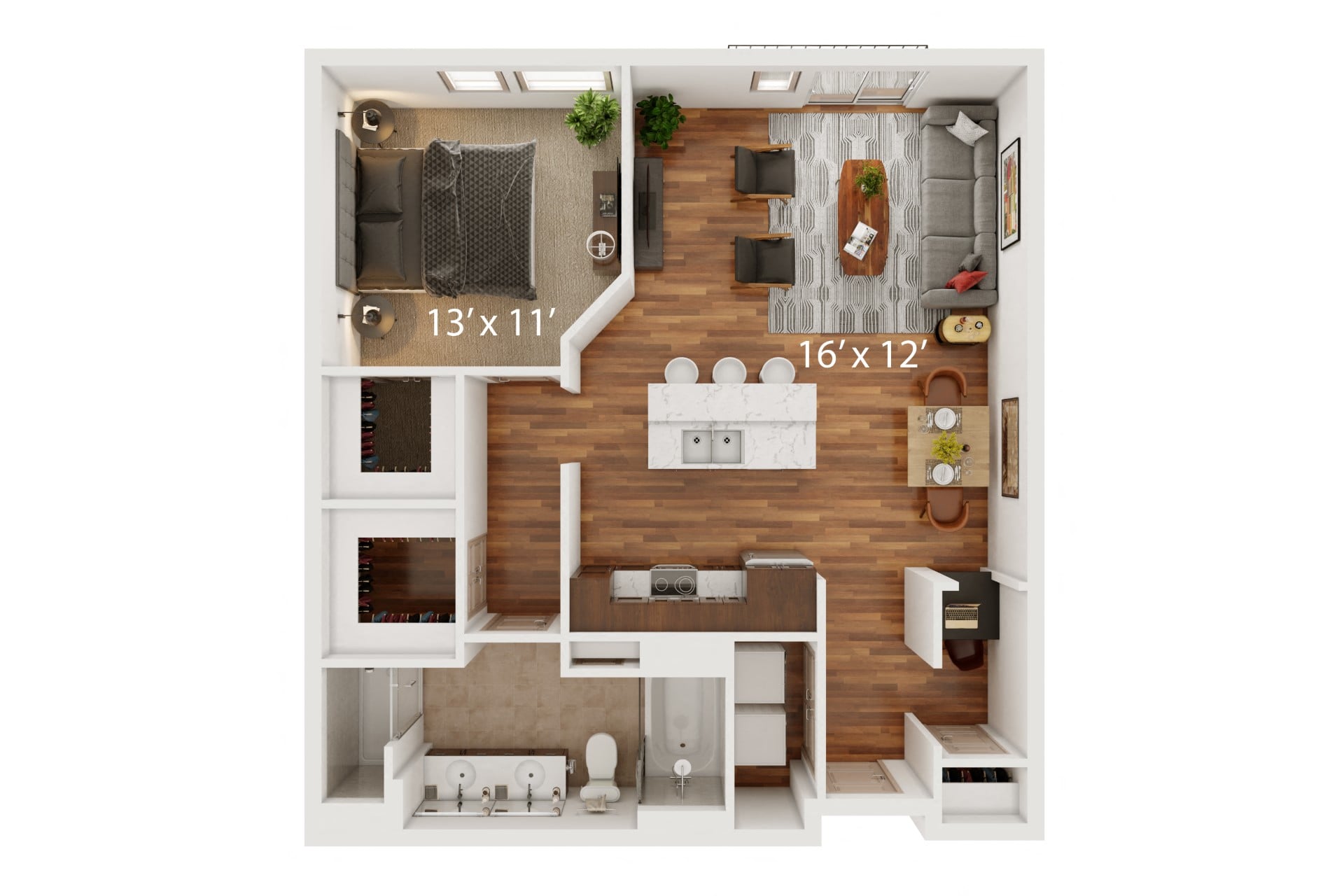 D floor plan