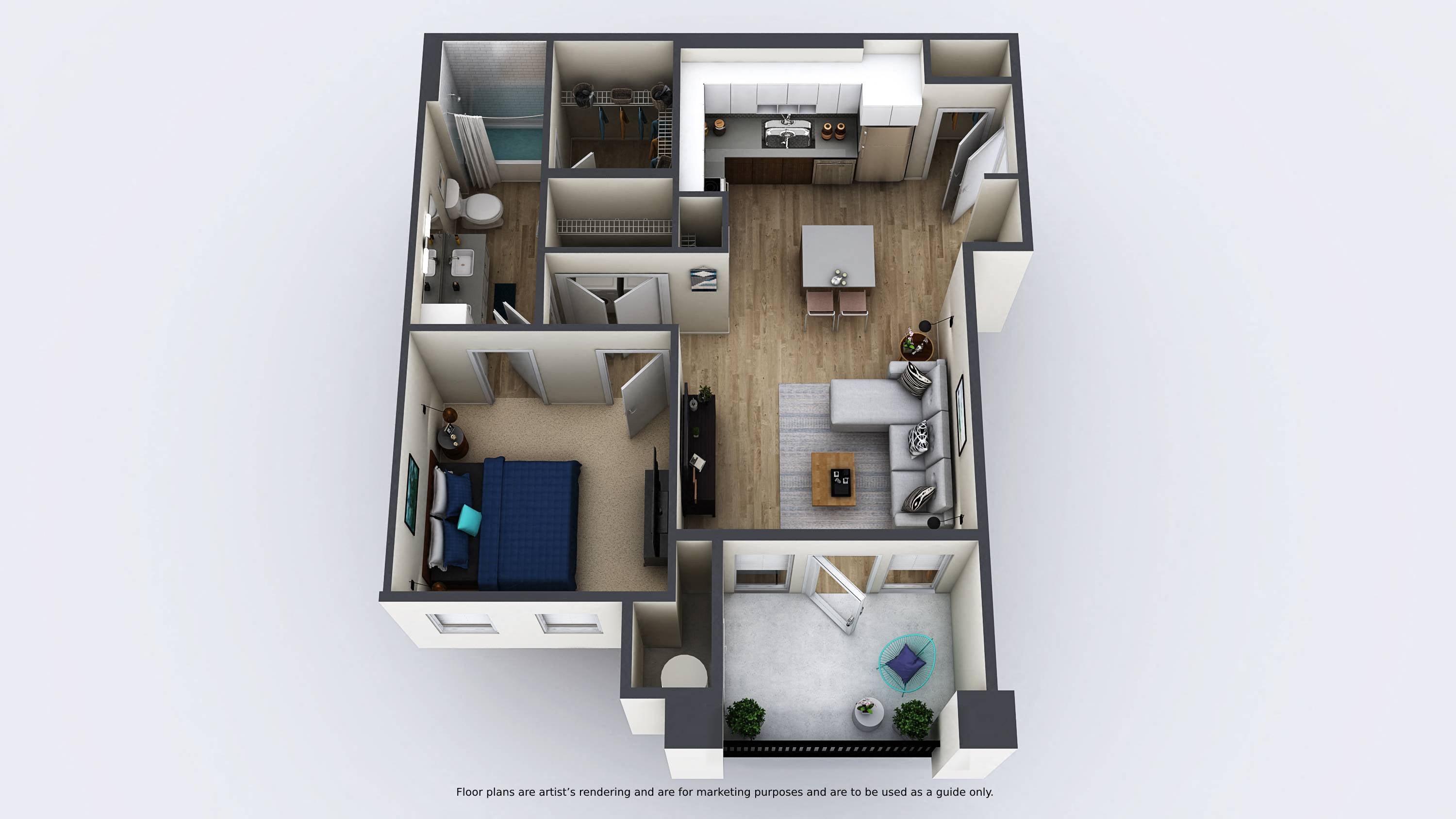 1A floor plan