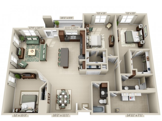 Virtuoso floor plan