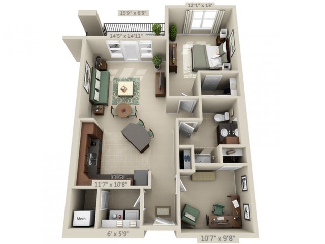 Encore floor plan