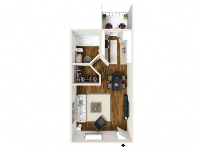 Piquin floor plan