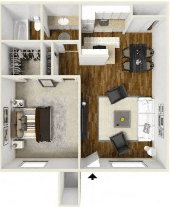 Pablano - Renovated floor plan