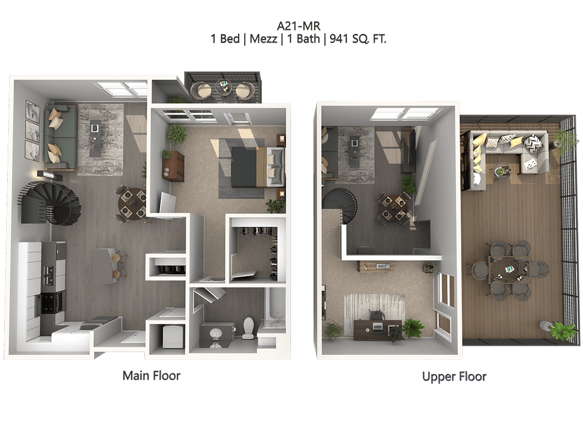 A21-MR floor plan