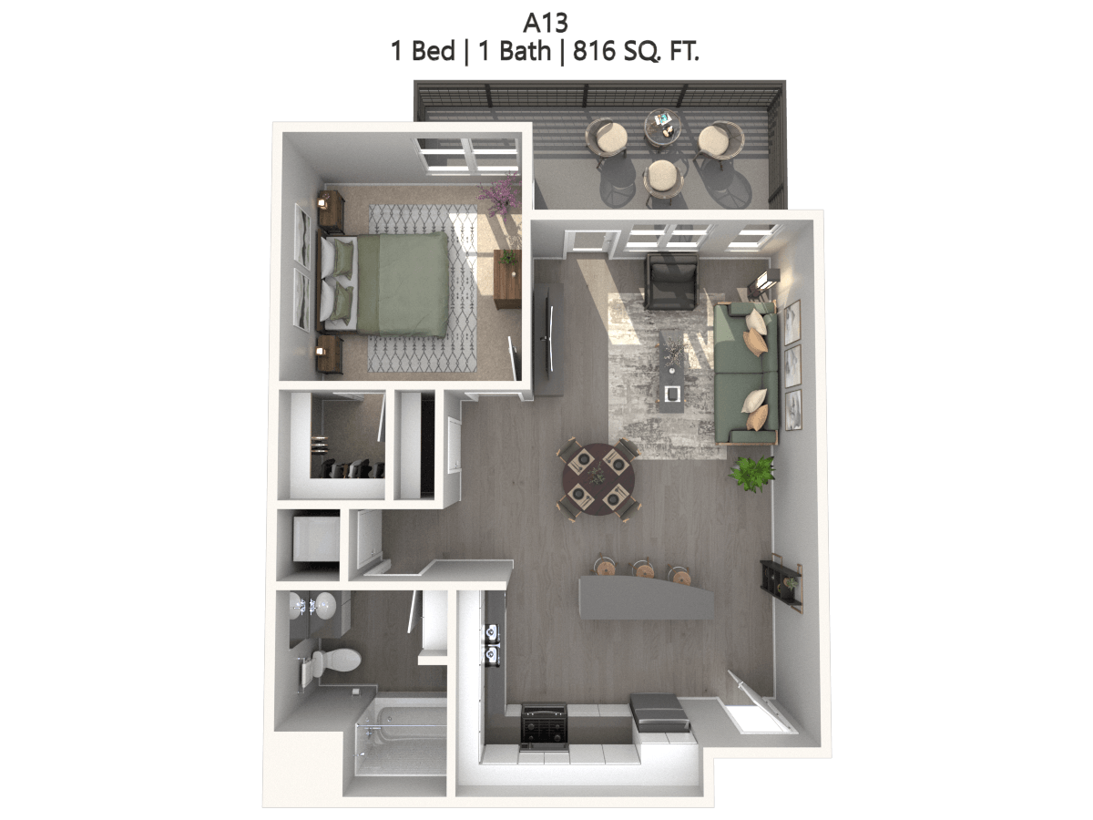 A13 floor plan