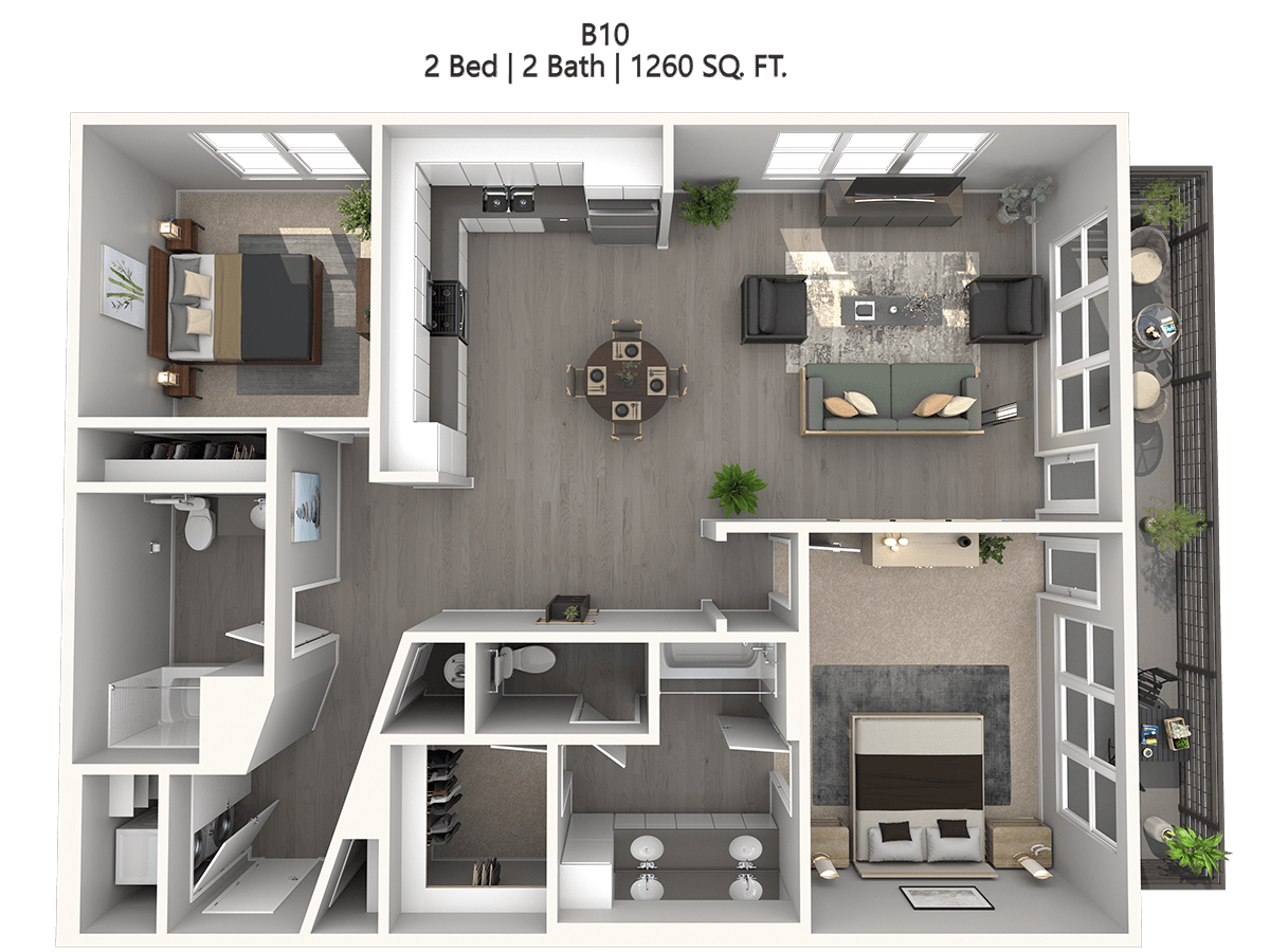 B10 floor plan