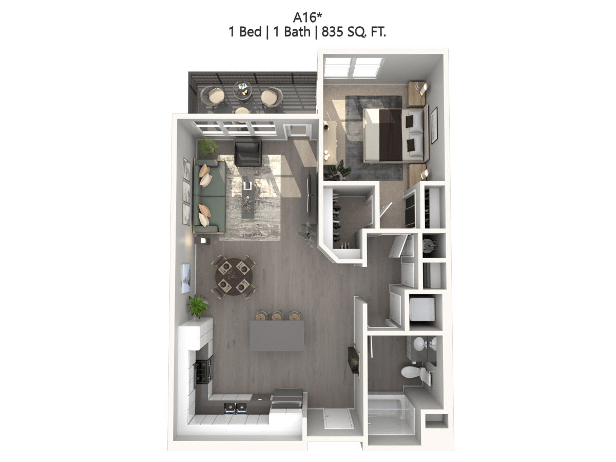 A16 floor plan
