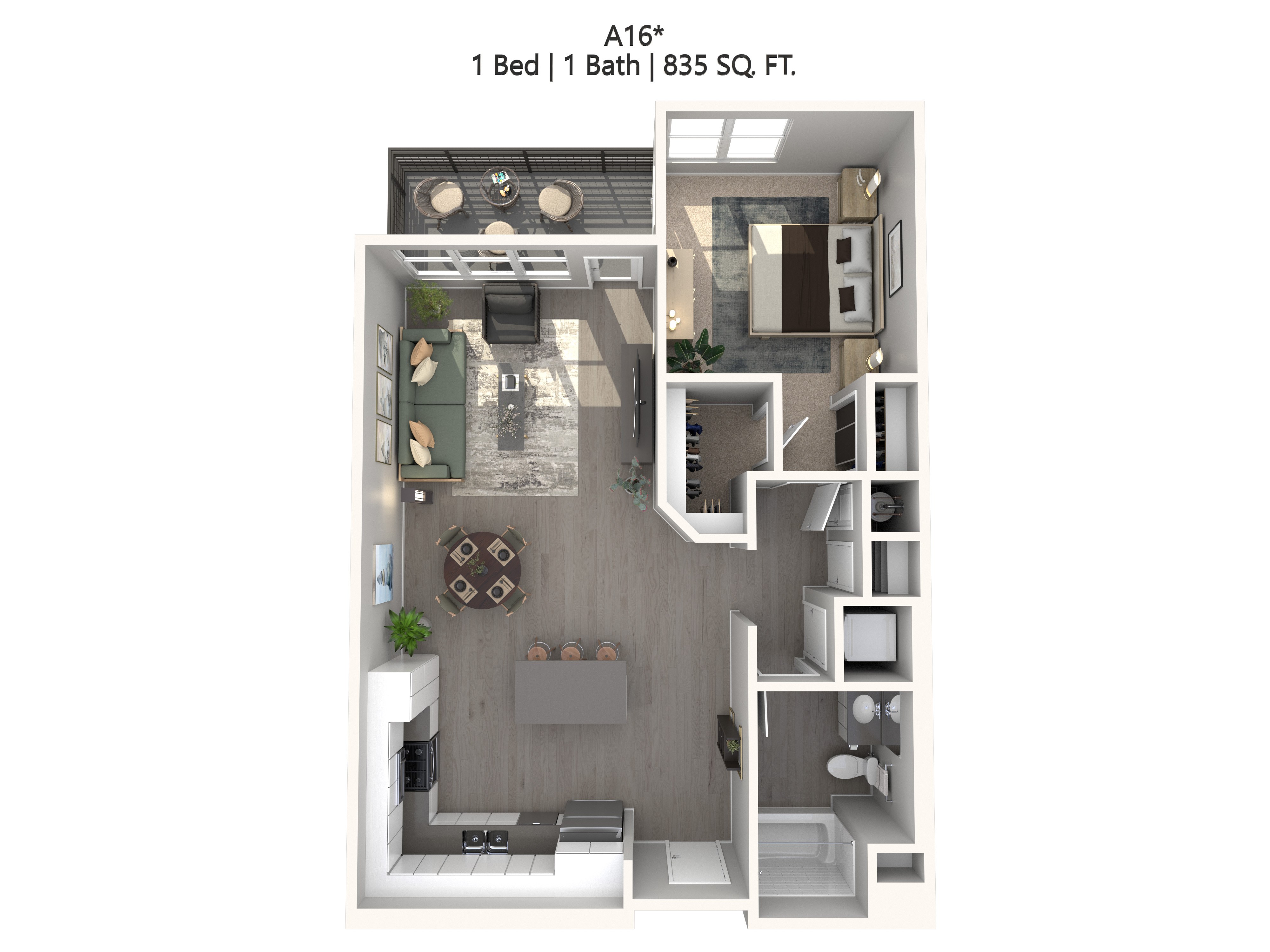 A16 floor plan