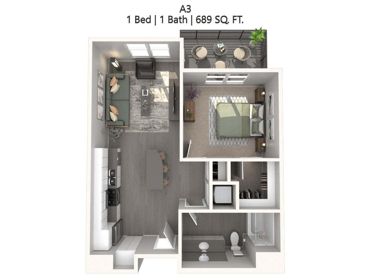 A3 floor plan