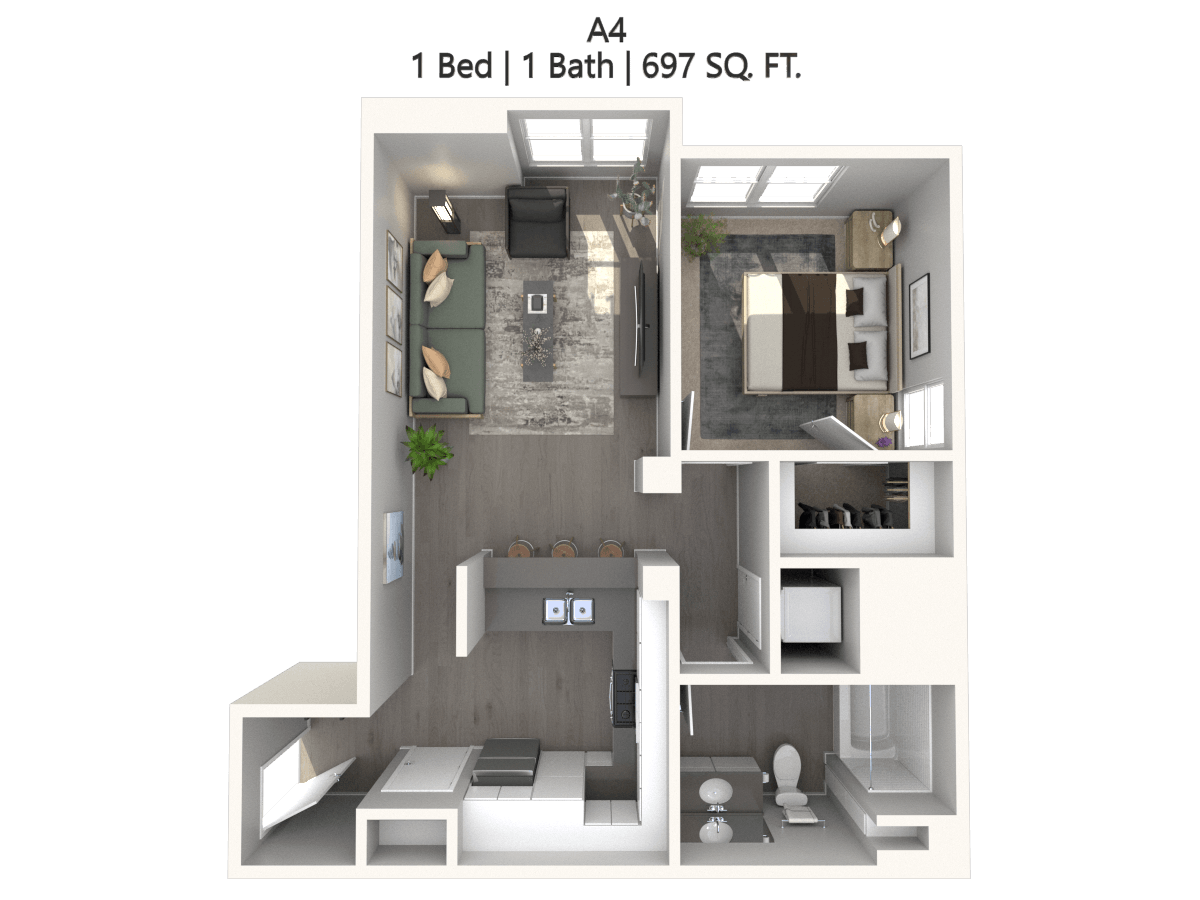 A4 floor plan