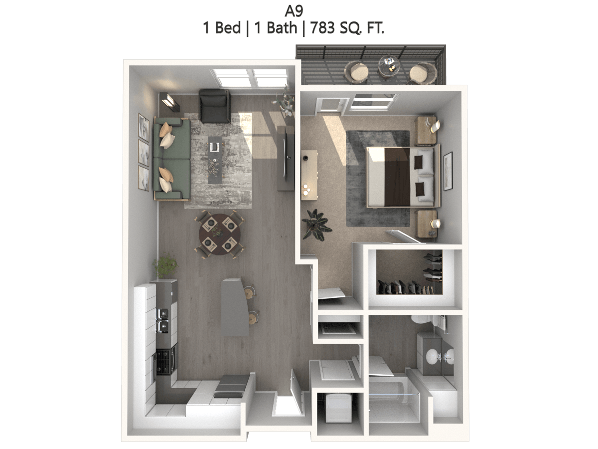 A9 floor plan