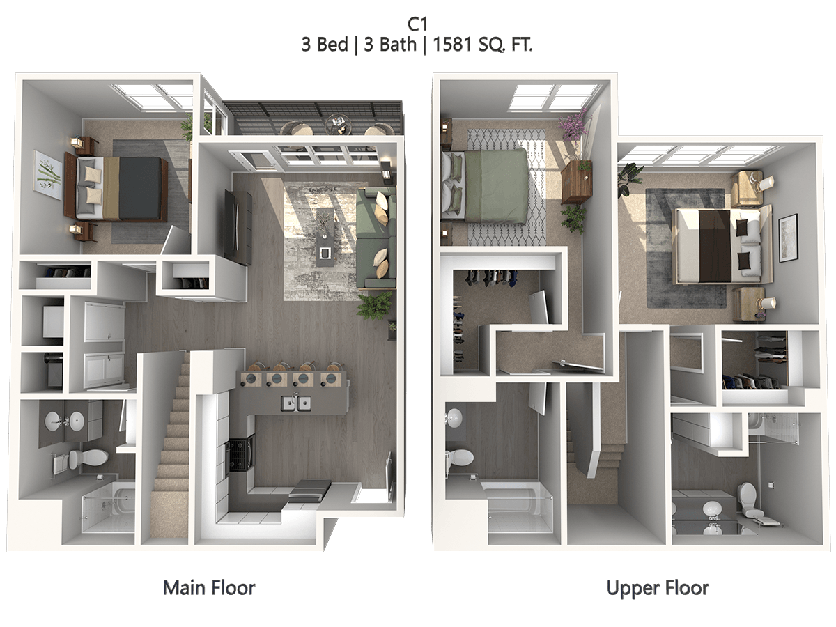 C1 floor plan