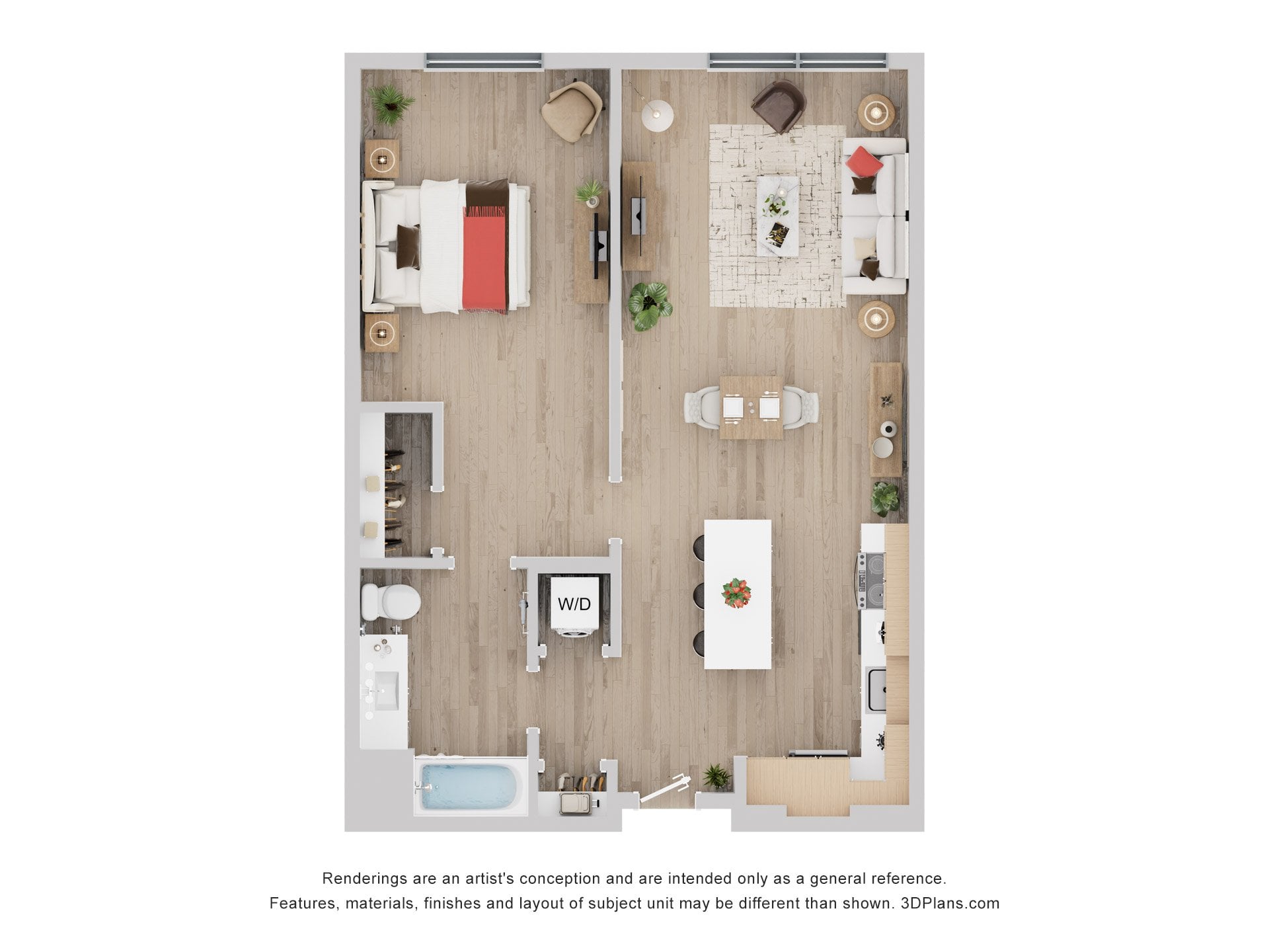 1F floor plan