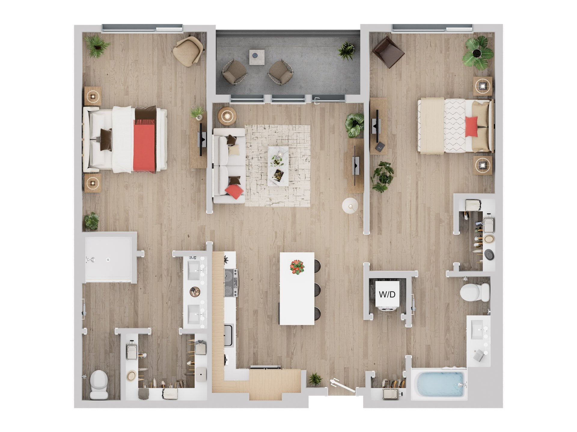 2B.1 floor plan