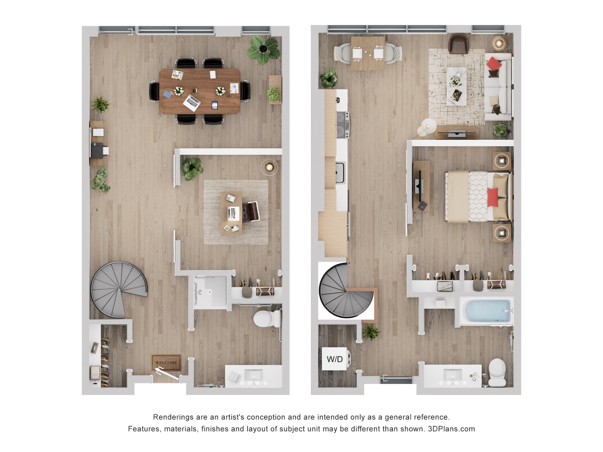2E floor plan