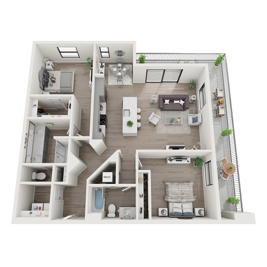 B3 floor plan